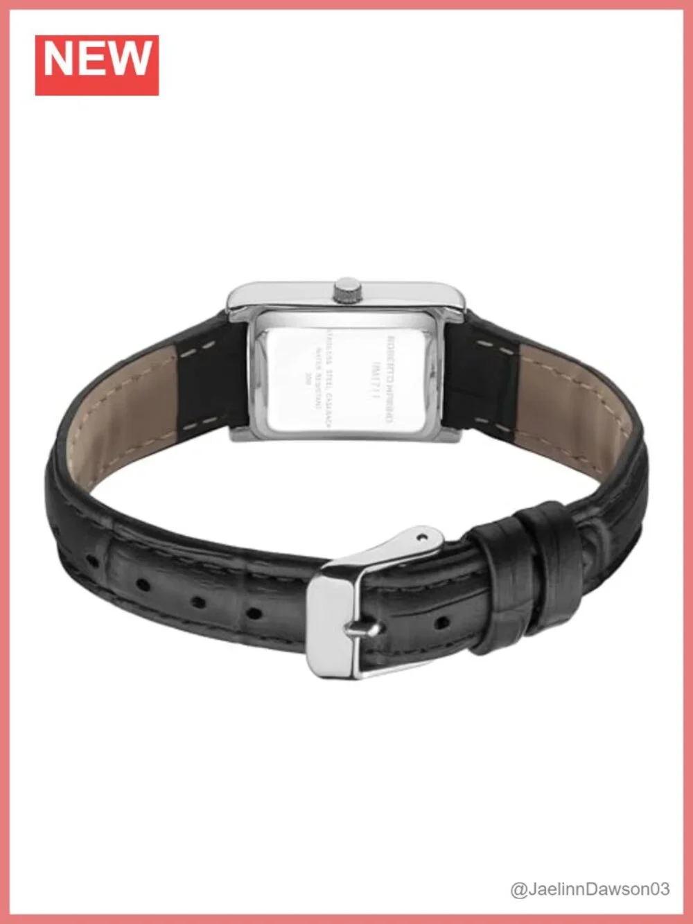 Vintage Dress Watch - Japanese Quartz, Leather Strap, 30m Water Resistant,